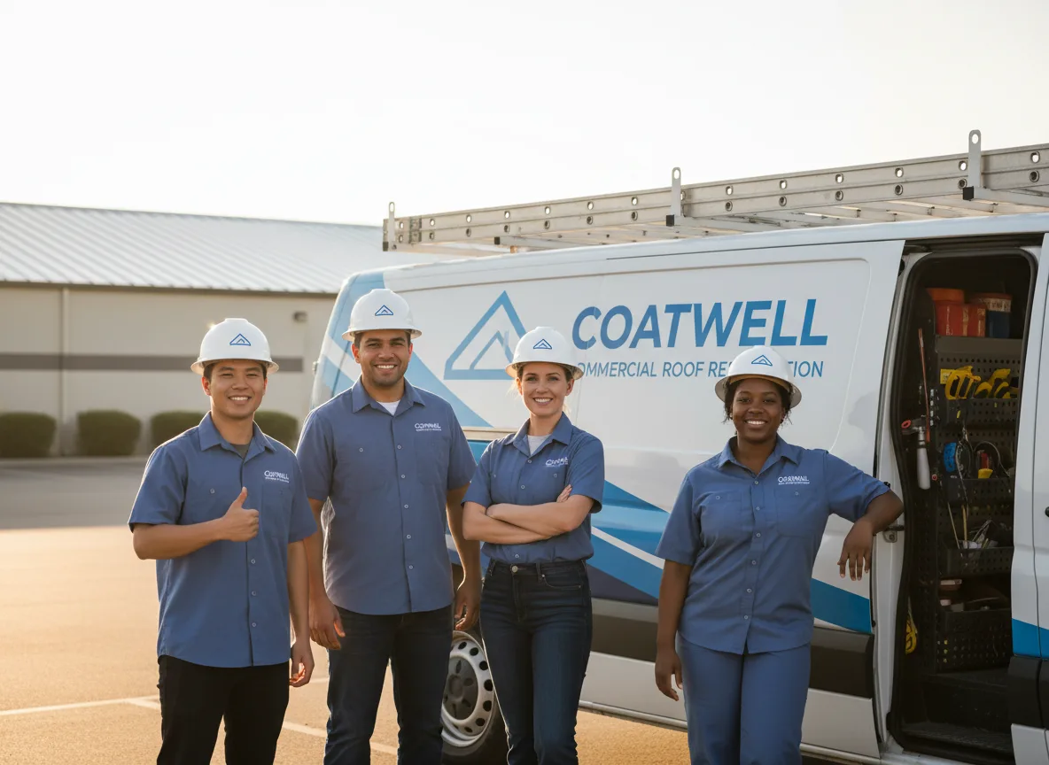 Commercial roof coating company in Bally, PA